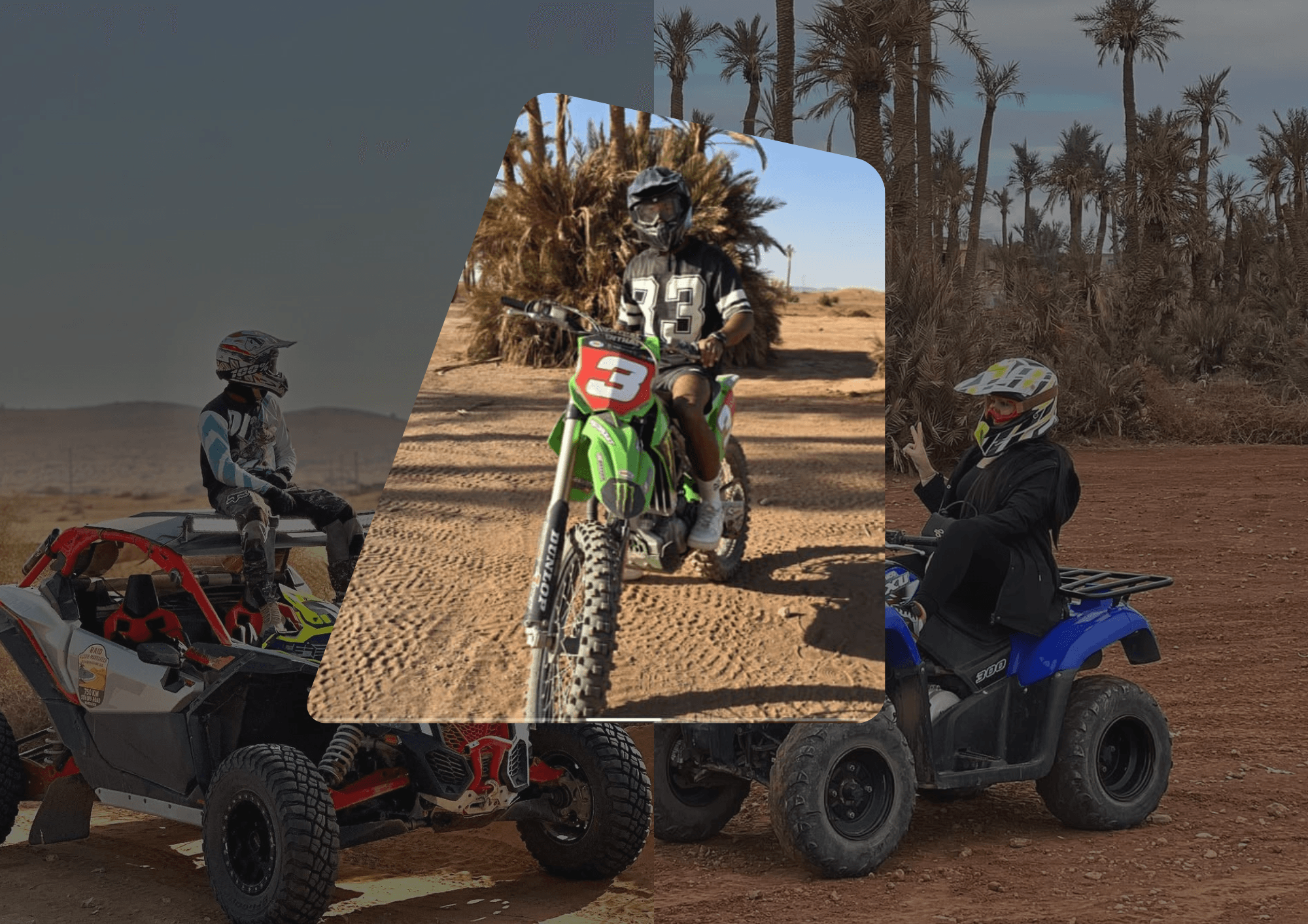 Quad Palmeraie Jbilat - Excursions quad dans le désert marocain