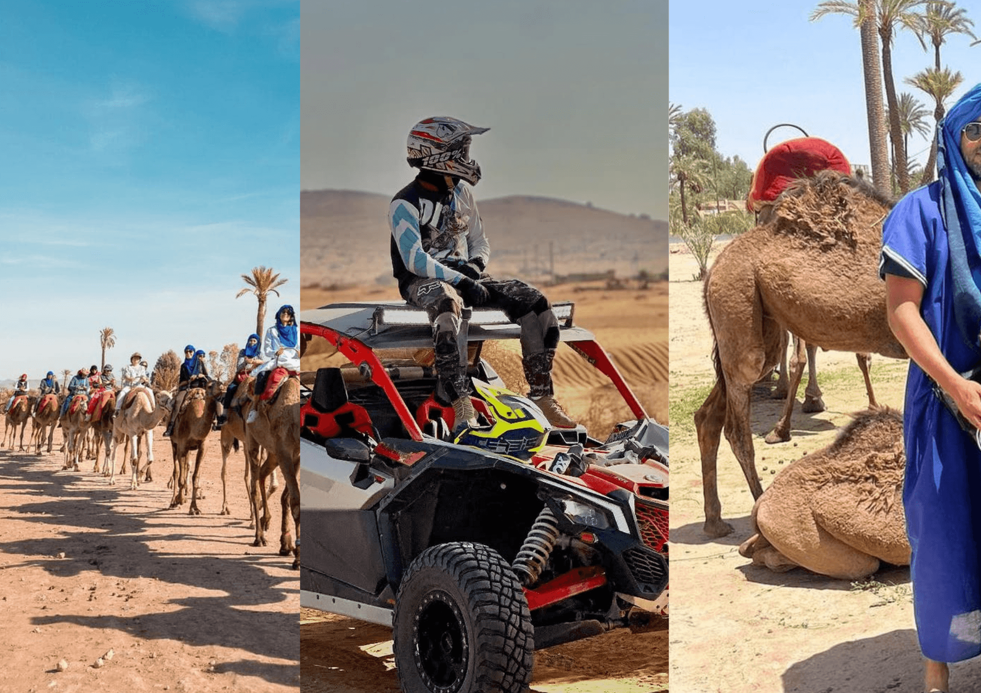 Buggy & Dromadaire 2 Heures – Palmeraie de Marrakech - Excursion quad buggy Marrakech Palmeraie Jbilat